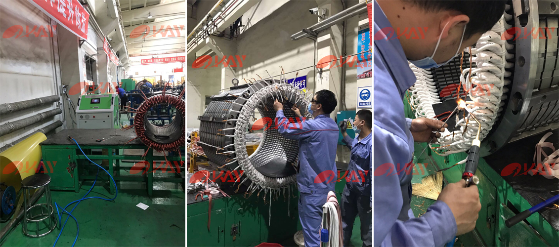 佳木斯電機高壓電機扁線焊接 佳木斯電機高壓電機扁線焊接
