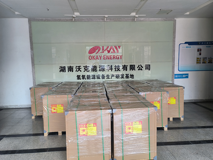 沃克能源水燃料氫氧機整裝待發(fā) 25臺氫氧機繼續(xù)發(fā)往海外！